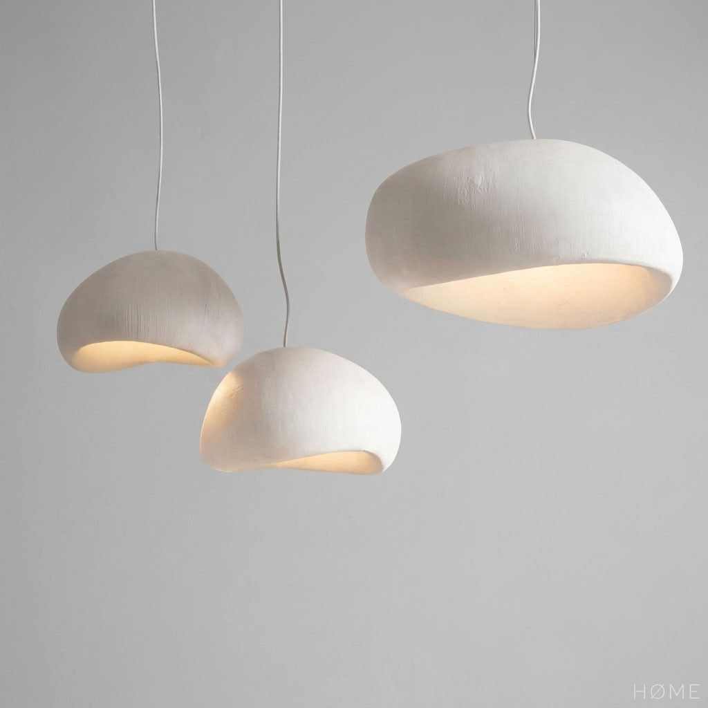 Pendente Orgânico Khmara Wabi-Sabi em Resina