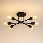 Pendente Sputnik 6 Braços 70cm Design Moderno - homedecor