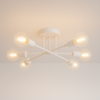 Pendente Sputnik 6 Braços 70cm Design Moderno - homedecor