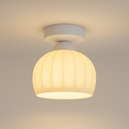 Plafon Cerâmico Nórdico Canelado Design Ambiente - homedecor