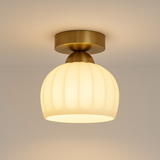 Plafon Cerâmico Nórdico Canelado Design Ambiente