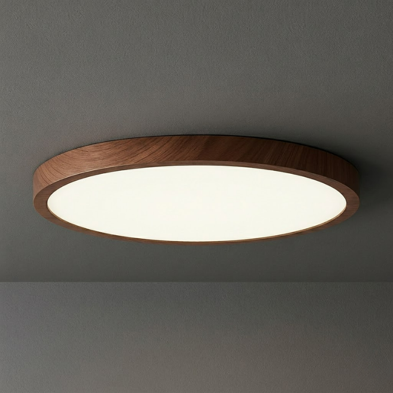Plafon LED Madeira Ultra-Fino 2,5cm Minimalista - homedecor