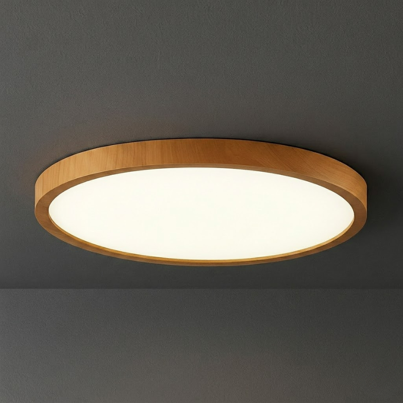 Plafon LED Madeira Ultra-Fino 2,5cm Minimalista - homedecor