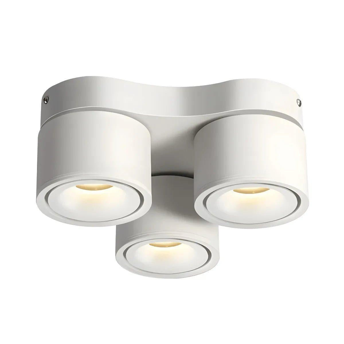 Plafon LED Sobrepor Spot Direcionável Design Contemporâneo - homedecor