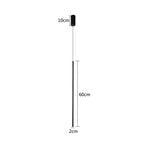 Pendente Barra Minimalista Linear Track - homedecor