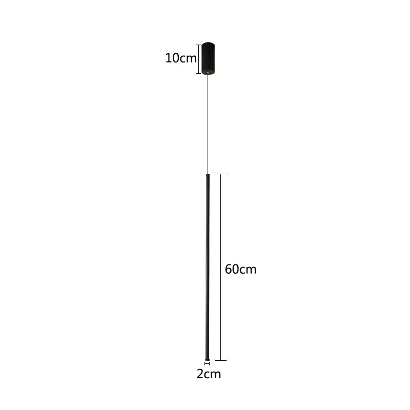 Pendente Barra Minimalista Linear Track