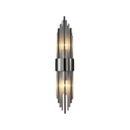 Arandela Spartan Metal e Vidro Parede - homedecor