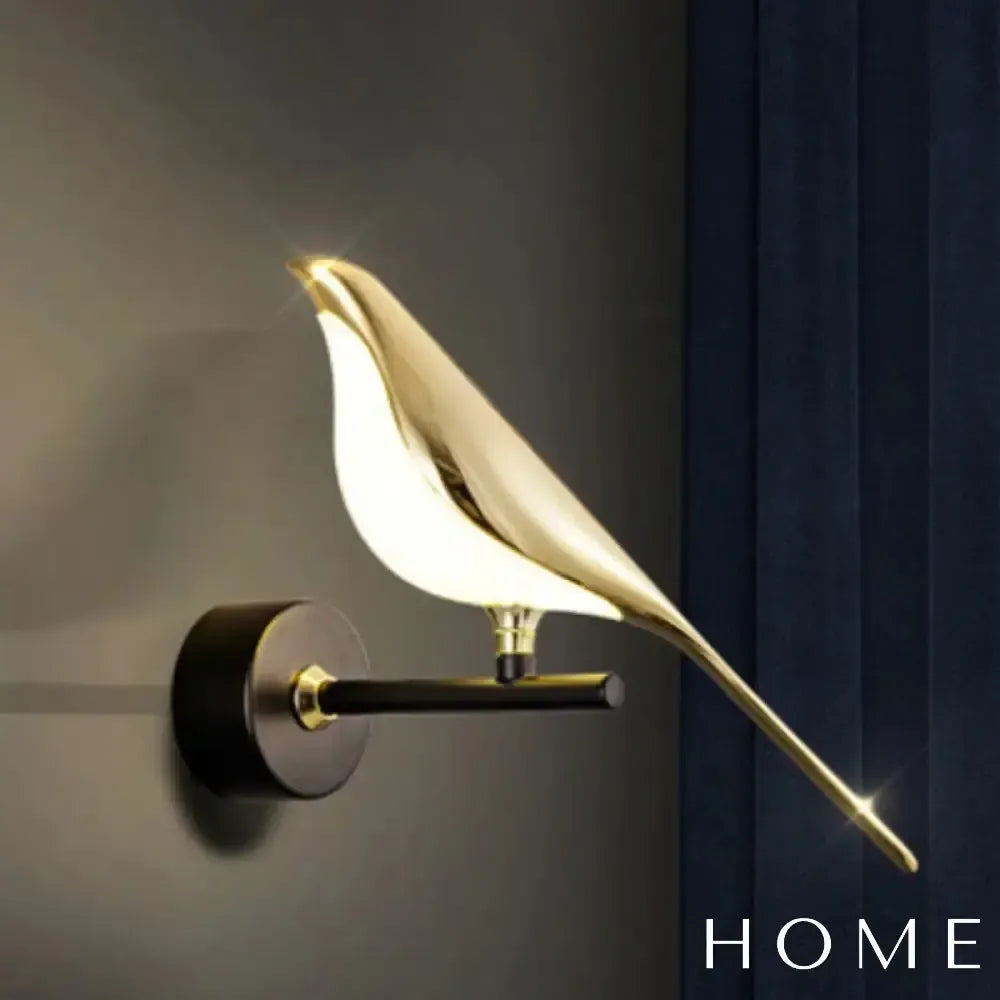 Arandela de Parede com Design de Pássaro Estilo Nórdico Aviara - homedecor
