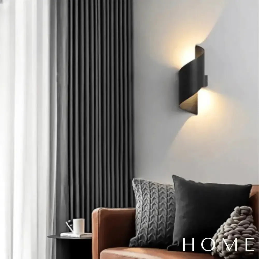 Arandela Externa LED Espiral para Parede Helix Spiral - homedecor