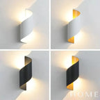Arandela Externa LED Espiral para Parede Helix Spiral - homedecor