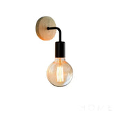 Arandela Industrial Preta Bivolt Para Parede Espiral / 1 Unidade Iluminação