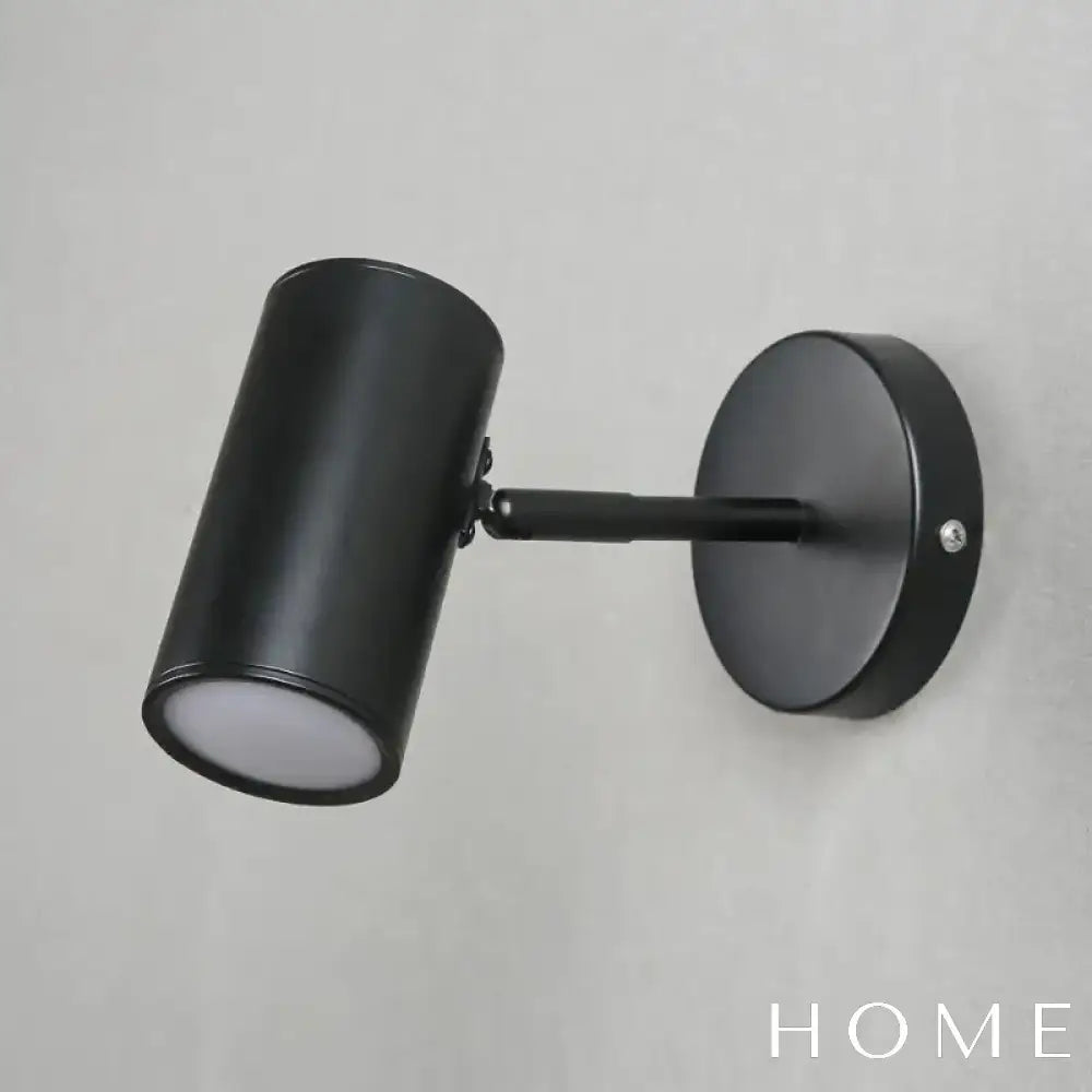 Arandela Led Minimalista Para Parede Preto Iluminação