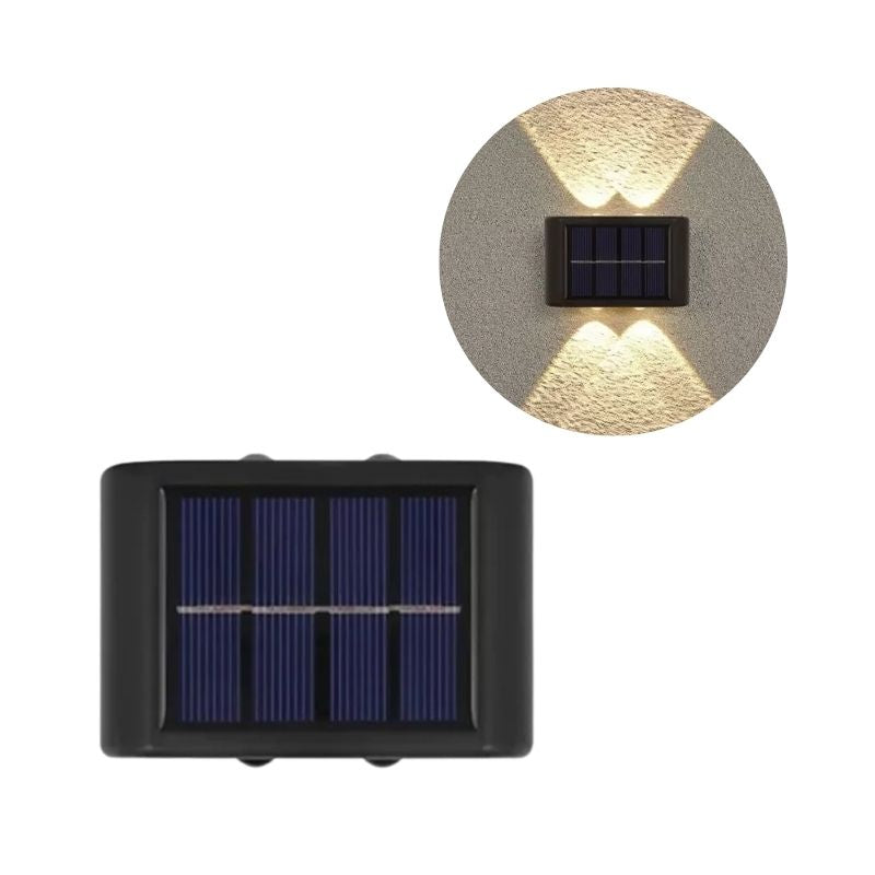 Arandela Solar LED para Área Externa 4 Fachos