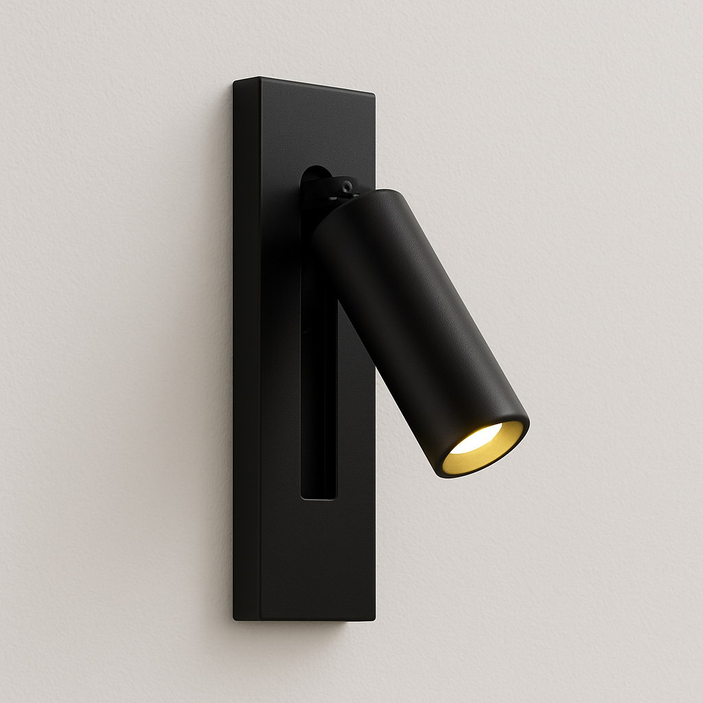 Arandela LED Articulada Cora | Dourado Minimalista 360°