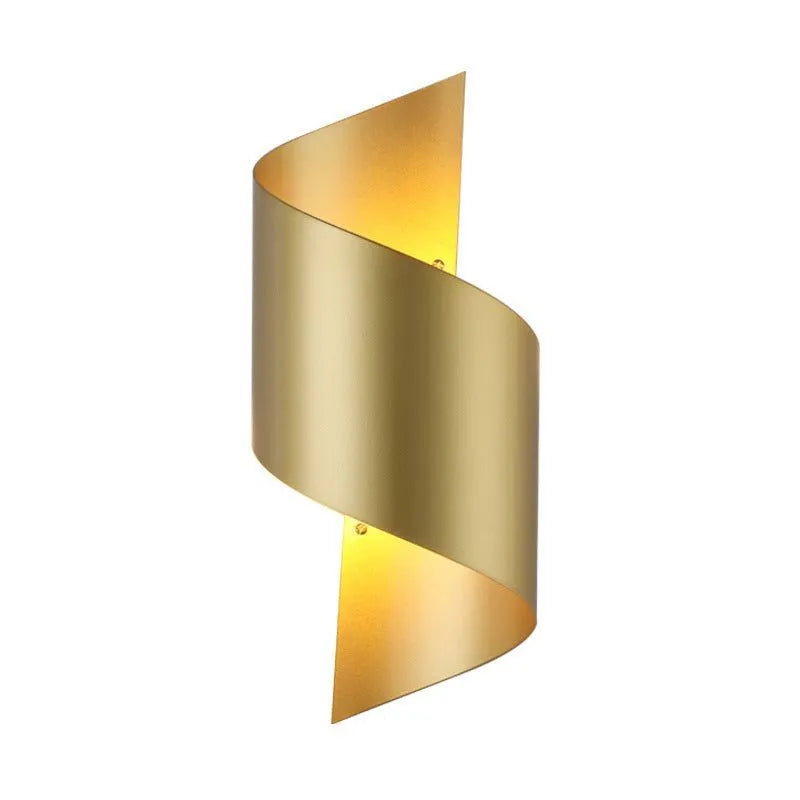 Arandela Externa LED Espiral para Parede Helix Spiral