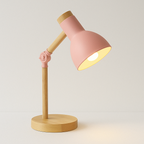 Abajur Articulado Puppy | Design Escandinavo e Madeira