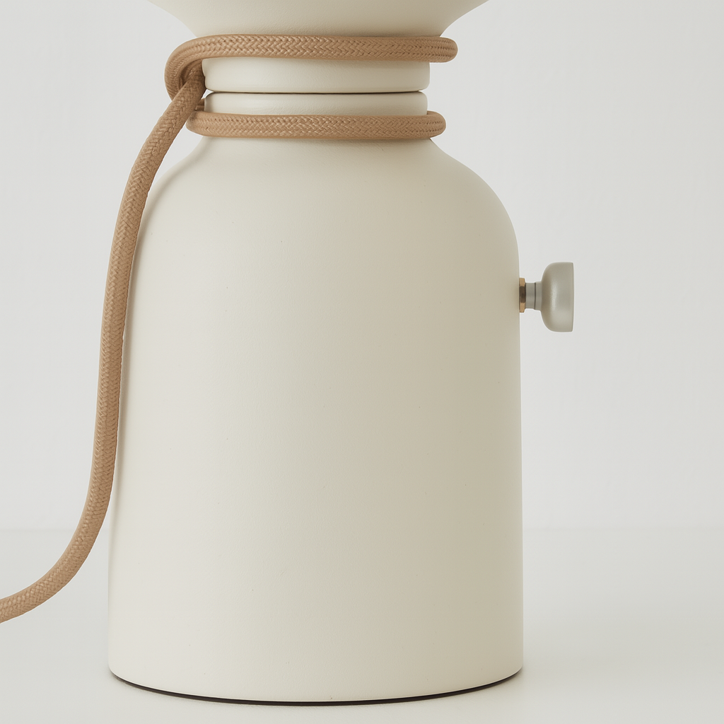 Abajur Moderno Nia | Iluminação Indireta com Dimmer