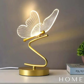 Luminária De Mesa Decorativa Com Design Borboleta Iluminação