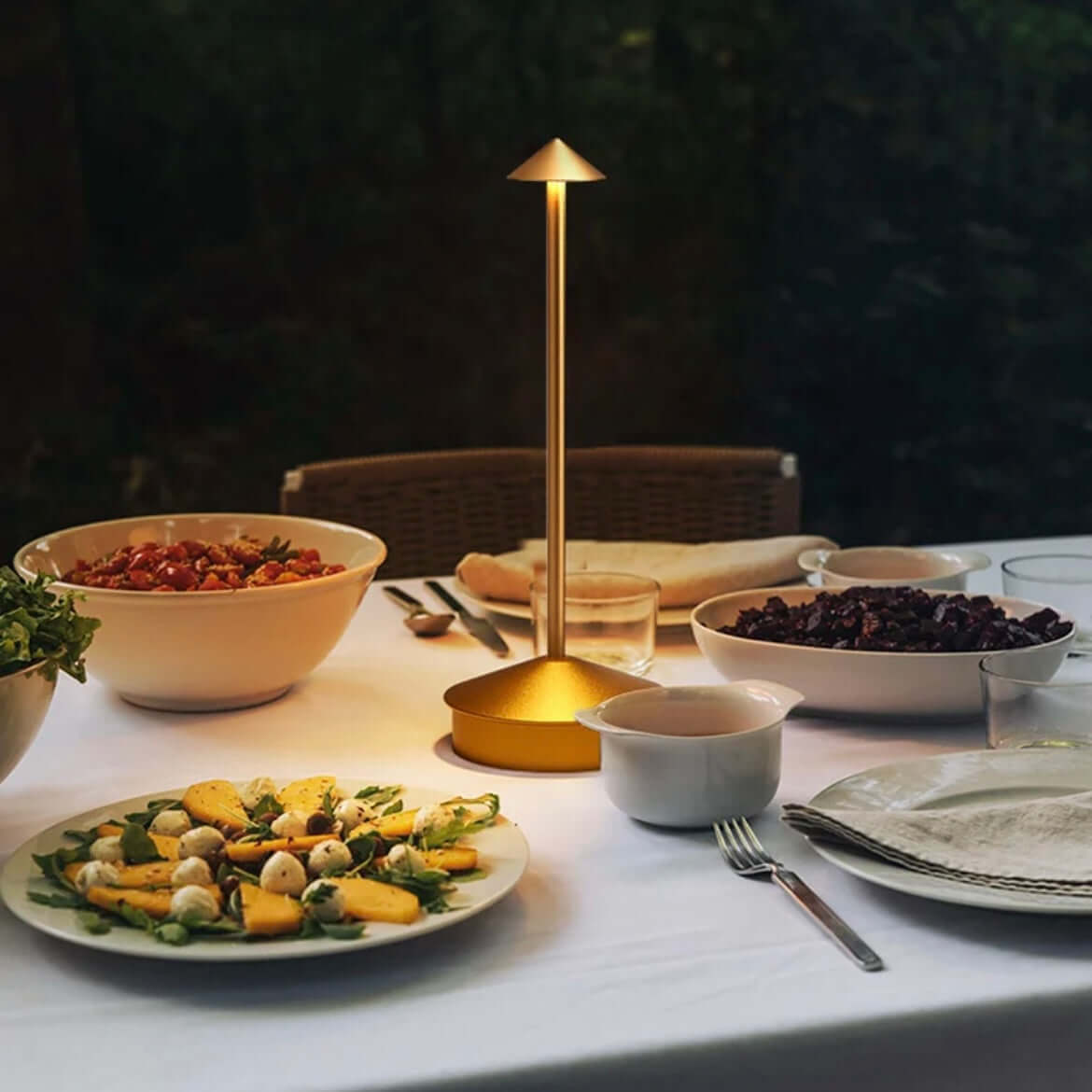 Luminária de Mesa Sem Fio Freedom Light Recarregável - homedecor