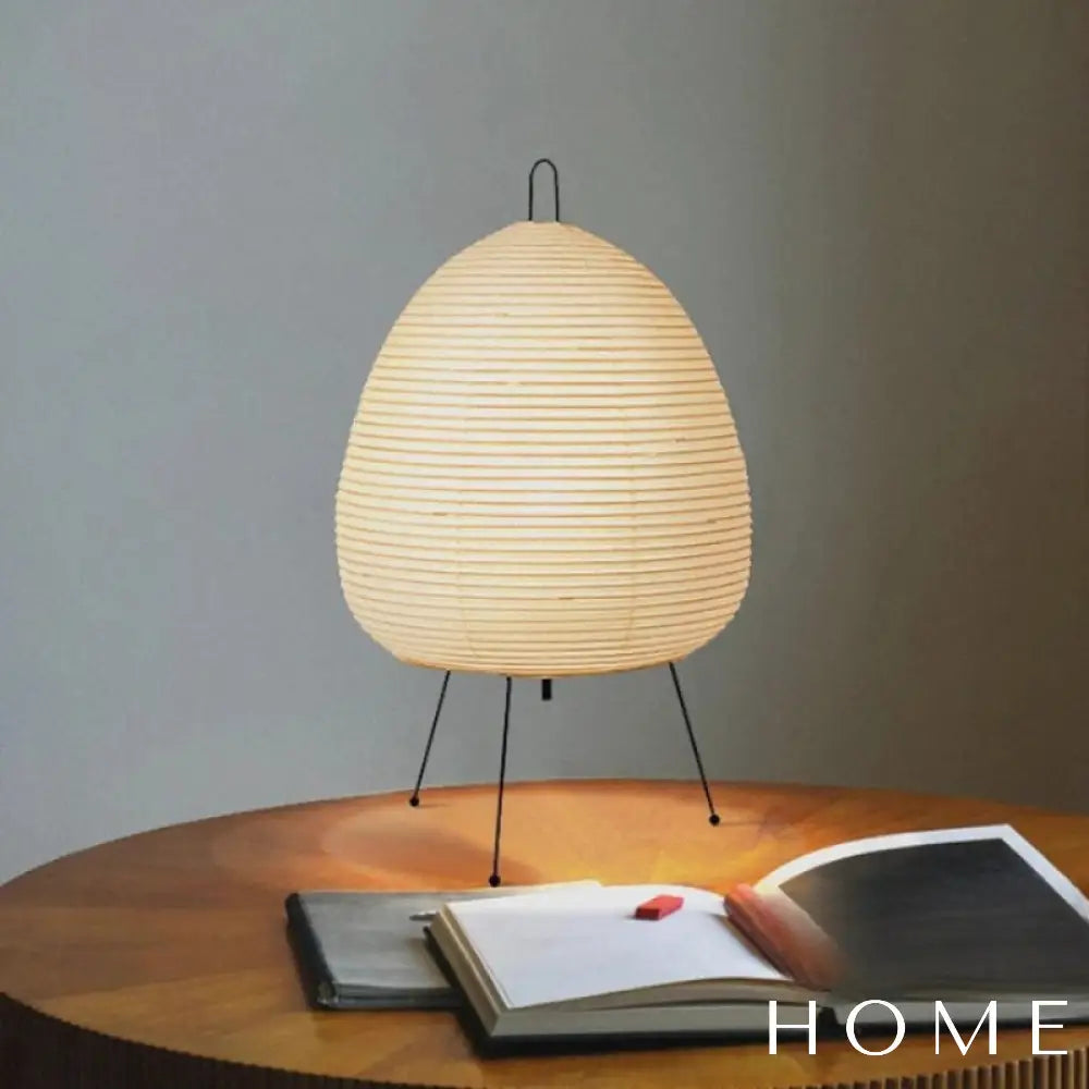 Luminária De Mesa Japonesa Com 3 Tons Luz Iluminação