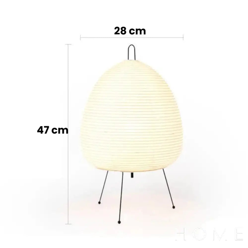 Luminária De Mesa Japonesa Com 3 Tons Luz Iluminação
