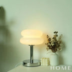 Luminária de Mesa Moderna em Vidro e Inox Crystaline - homedecor