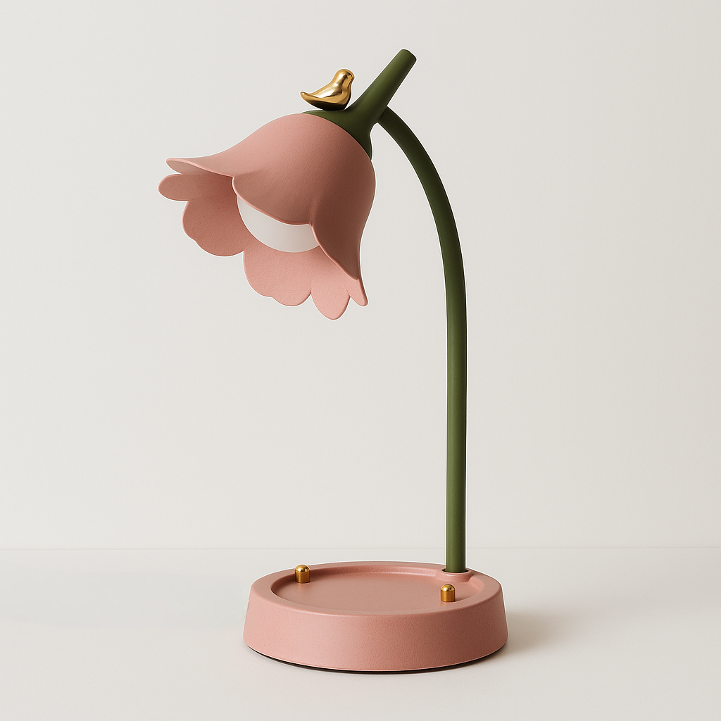 Abajur Infantil Flower | Design Lúdico e LED Integrado