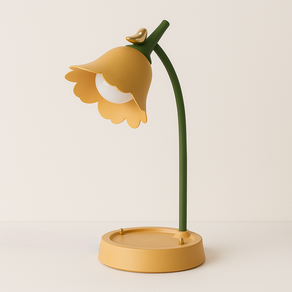 Abajur Infantil Flower | Design Lúdico e LED Integrado