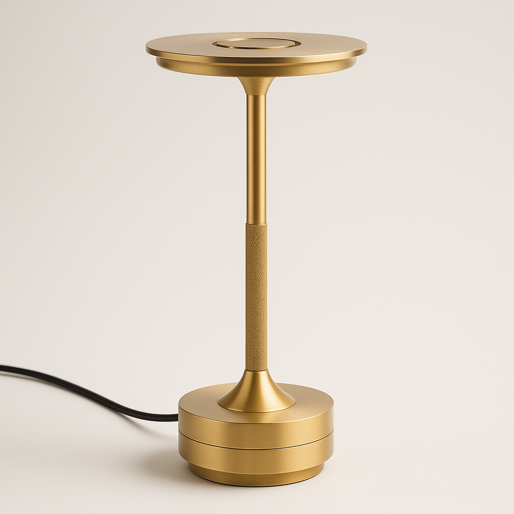 Abajur LED Bawe Recarregável | Sem Fio e Dimerizável