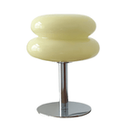 Luminária de Mesa Moderna em Vidro e Inox Crystaline - homedecor