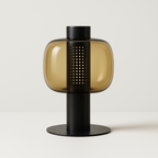 Luminária de Mesa Aura | Design Arquitetônico e Vidro Soprado