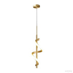 Luminária de Teto Espiral Pendente Aura Spiral - homedecor