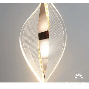 Luminária De Teto Pendente Duplo Espiral Living Dourado Iluminação