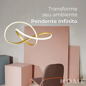 Luminária De Teto Pendente Infinito Iluminação