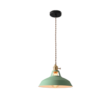 Luminária Pendente Industrial Vintage Retrô Colors Bivolt