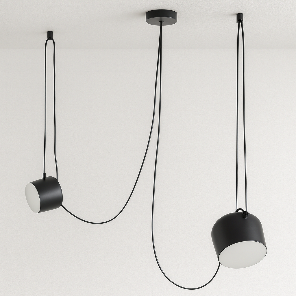 Pendente Aim Fantasy | 1 a 6 Spots Direcionáveis e Cabos 4m