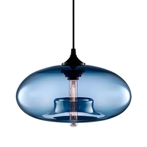Luminária Pendente Moderna Minimalista Metal Vidro Scoop