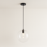 Pendente de Vidro Dream | Esfera Transparente 20cm a 40cm