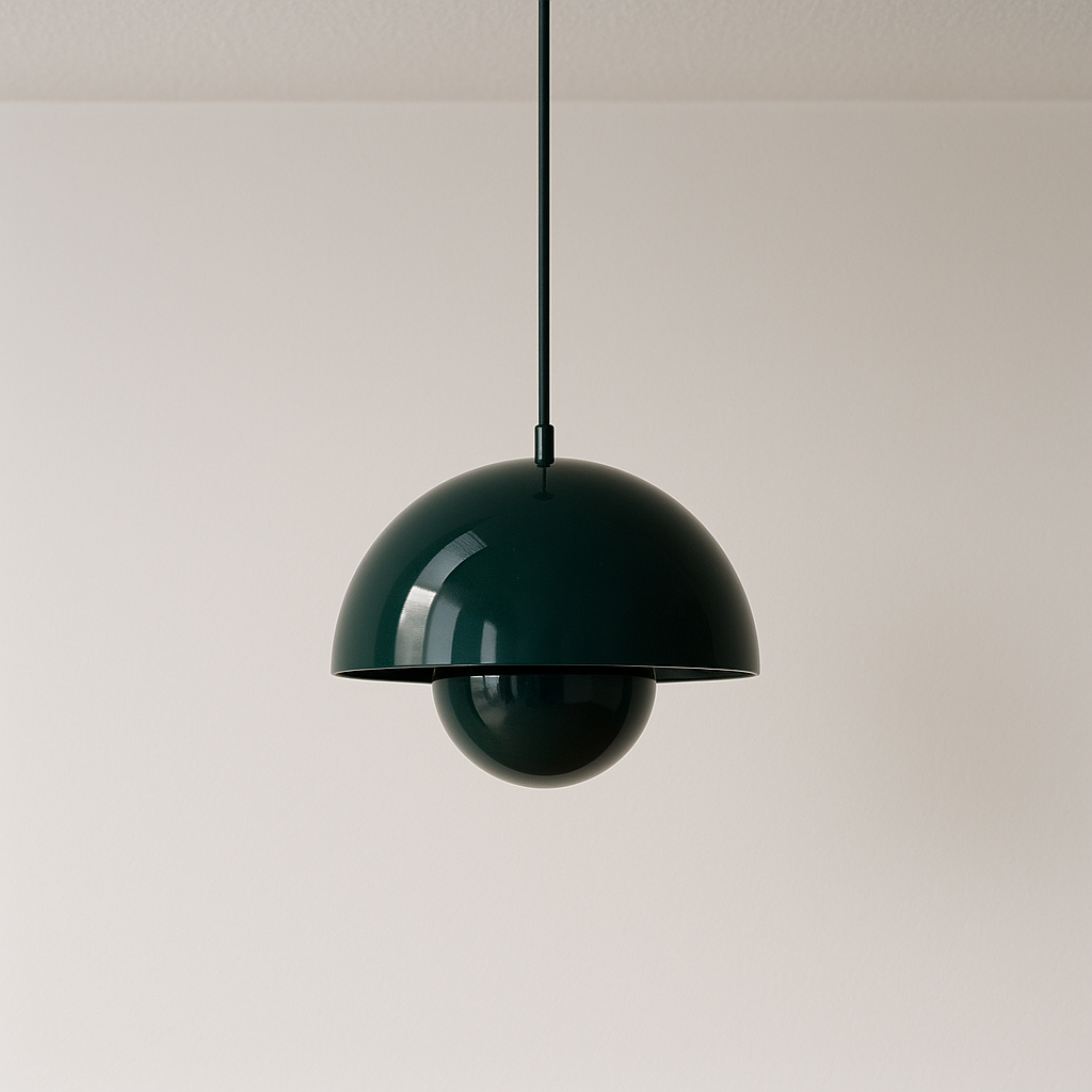 Pendente LED Moon | Metal Premium Design Espelhado 23cm