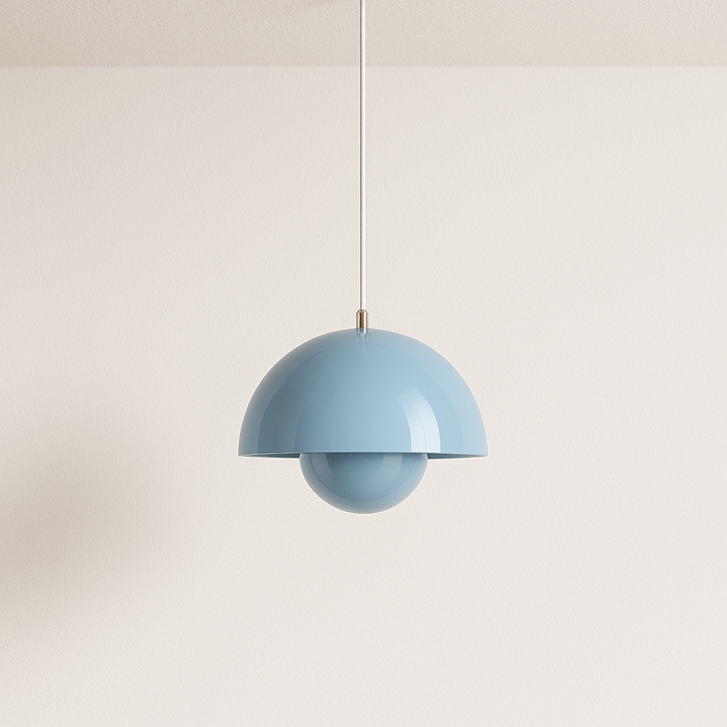 Pendente LED Moon | Metal Premium Design Espelhado 23cm