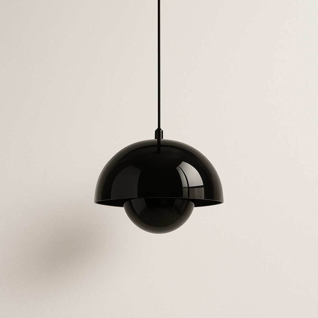 Pendente LED Moon | Metal Premium Design Espelhado 23cm