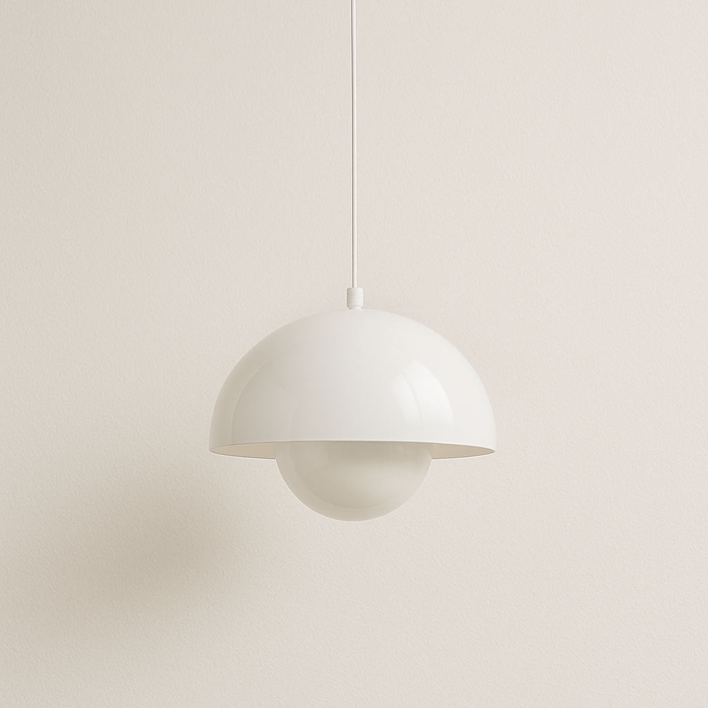 Pendente LED Moon | Metal Premium Design Espelhado 23cm