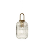 Luminária Pendente Moderno Vidro LED Stripes - homedecor