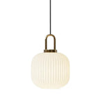 Luminária Pendente Moderno Vidro LED Stripes - homedecor