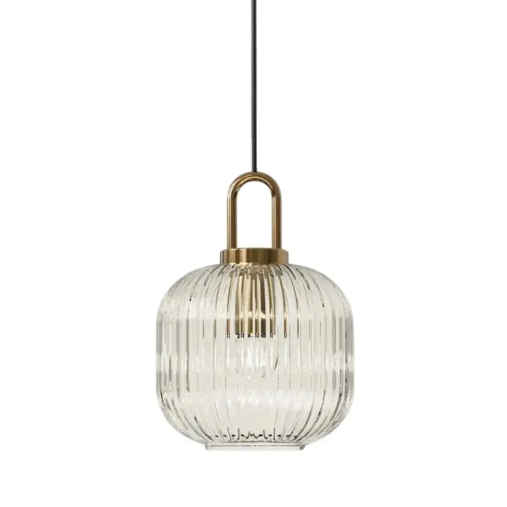 Luminária Pendente Moderno Vidro LED Stripes - homedecor