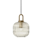Luminária Pendente Moderno Vidro LED Stripes - homedecor