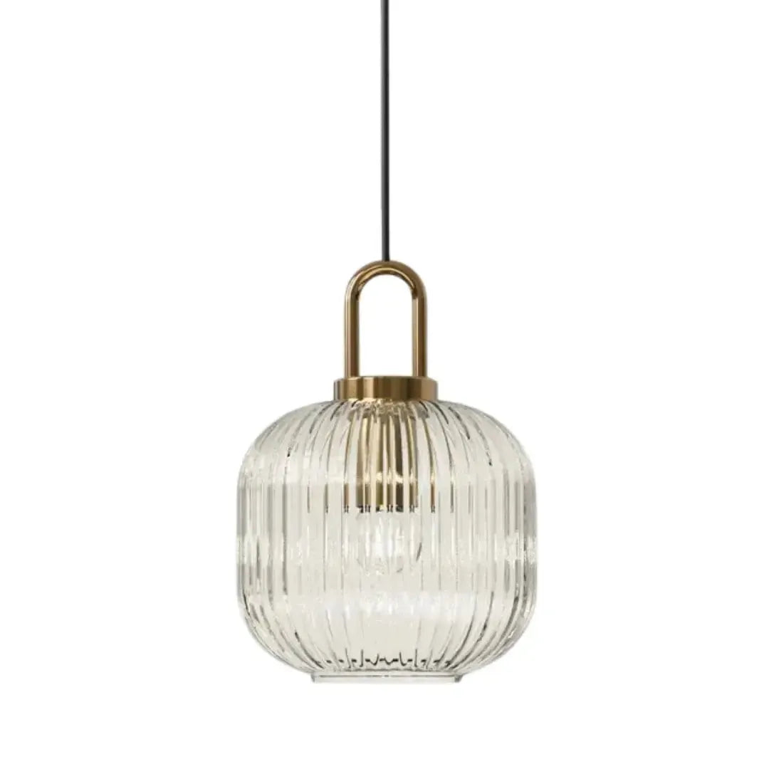 Luminária Pendente Moderno Vidro LED Stripes - homedecor