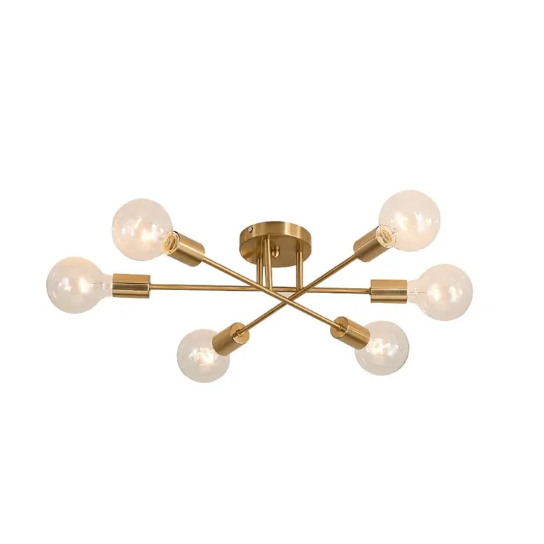 Luminária Plafon Sputnik de Sobrepor LED Bivolt Moderna Cosmos