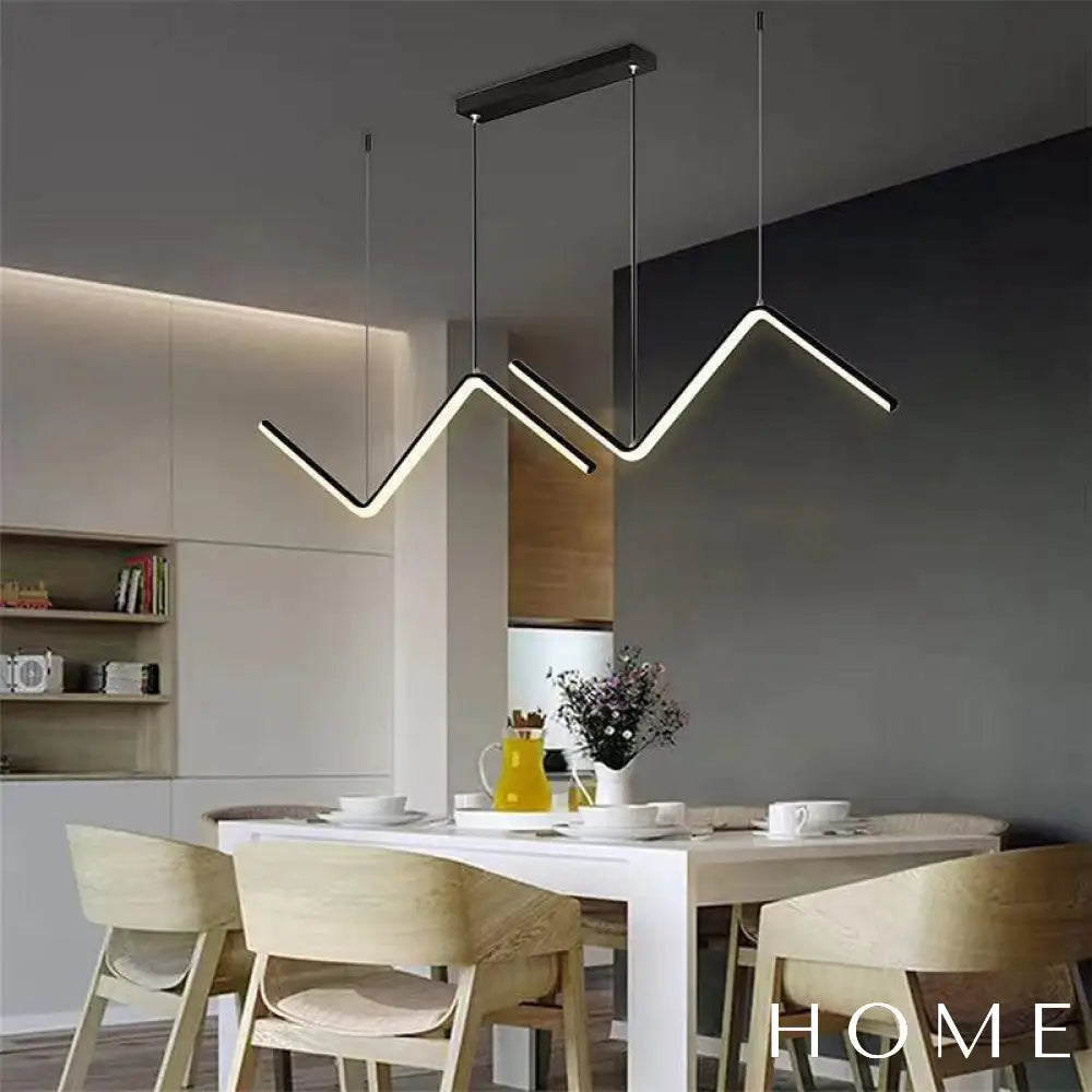 Lustre Pendente Para Sala De 90Cm Hoffa Iluminação