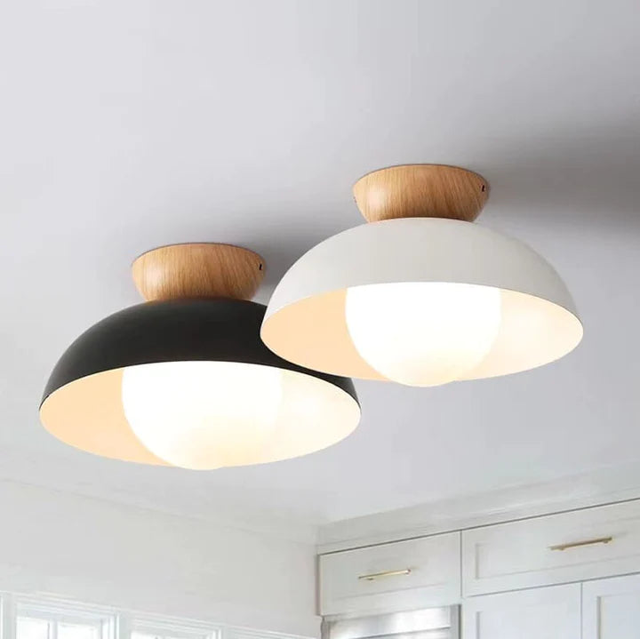 Luminária de Teto Minimalista Recessed Flow Semi-Embutida